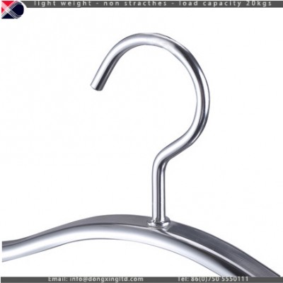 Gold Heavy Duty Aluminum Metal Cloth Hanger